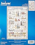 Janlynn 14 Count A Virtuous Woman Counted Cross Stitch Kit, 9-1/4-Inch by 15-1/4-Inch