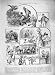 1889 VILLAGE FLOWER SHOW PLANTS GRAPES COTTAGE GARDEN