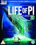 Life of Pi (Blu-ray 3D + Blu-ray + UV...