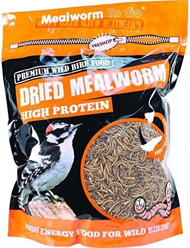 Wb305 Mealworm To Go Dried Mealworm Wild Bird Food, 30 Oz