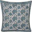ShalinCraft Throw Pillow Covers Asian Influence Indian Style Cotton Block Print Square 24x24 Inches (jcb001a)