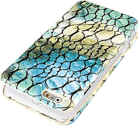 iPhone 6 Plus Case, Donna Roxanne ® Watercolour Series [ALLIGATOR] PU Leather Cell Phone Case for Apple iphone 6 Plus (5.5 Inch) (DR14013P)