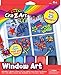 Window Art Decorative Design DIY Kit by Cra-Z-Art