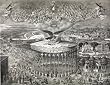 Grand Allegory - 'Reconstruction,' by J. L. Giles, 1867 - 16x20-inch - Exceptional Fine-Art-Quality Photographic Print of an Image from the Library of Congress Collection