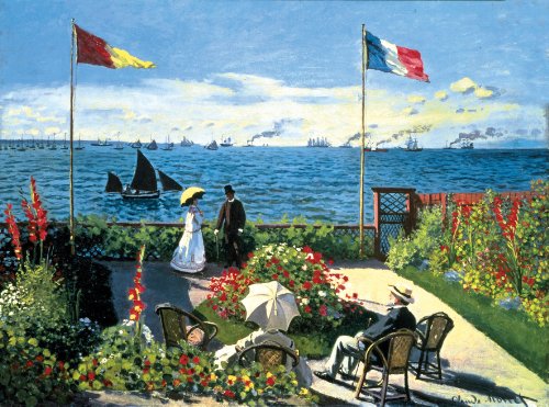 Ravensburger 14020 - Monet: Terrasse am Meerufer - 300 Teile Puzzle Preisvergleich