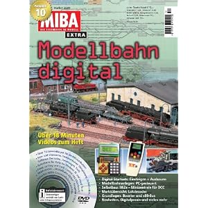 Modellbahn digital 10 mit DVD – MIBA Extra 2009 [Broschiert]