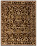 Dark Chocolate Color Power Loomed Turkish Rug