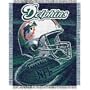 Miami Dolphins 48x60 Series Woven Jacquard Throw