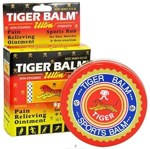 Tiger Balm Sports Rub, 1.7-Ounce Tin (Pack of 4)