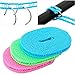 5 Meters Clothes Line, Marrywindix Outdoor Travel Portable Windproof Clothesline Clothes Cord Laundry Rope for Dormitory & Balcony Color Random