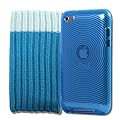 KOLAY� Silikon H�lle Case Schutzh�lle in Blau & Schutzsocke f�r den neuen Apple iPod touch 4G (4. Generation 8GB 32GB 64GB)