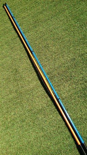 Golfnsticks Golf Alignment Sticks (2-pack) No Minimum. Team Colors! Always Free Shipping! (orange and blue)