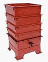 4 Tray - Compost Worm Bin System - The Worm Factory Terracotta&reg;