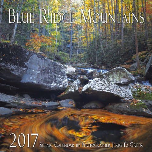 2017 Blue Ridge Mountains Scenic Wall Calendar