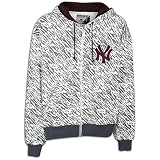 Yankees Majestic Animal Print Zip Hoody - Men's