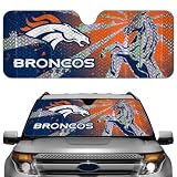 Denver Broncos Car Truck SUV Front Windshield Sunshade - Accordion Style by NFL Football