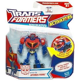 Transformers Animated Activators Armor Up Optimus Prime