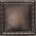 Daltile IM0144DECO1P Ion Metals 4 1/4" x 4 1/4" Decorative Rope Accent Tile in Antique Bronze Daltile IM0144DECO1P Ion Metals 4 1/4" x 4 1/4" Decorative Rope Accent Tile in Antique Bronze
