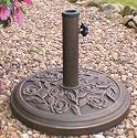 Cast Iron Effect Parasol Base