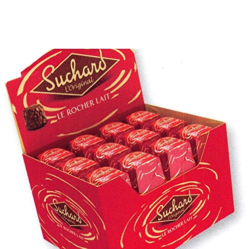 Suchard Milk Chocolate Rochers Box - 1.85 lbs - 24 Pieces by Suchard