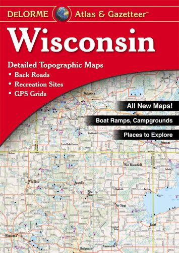 City Travel Guides Discounted  Books : Wisconsin Atlas and Gazetteer