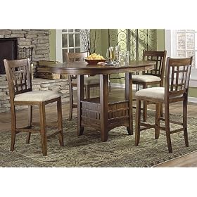 Home Line Mission Oak Dining Chair 735C by Home Line Industries