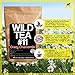 Organic Peppermint Chamomile Tea, Wild Tea #11 Premium Whole Chamomile Flowers with Zesty Peppermint by Wild Foods (2 Ounce)