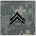 Army Universe Authentic Military Rank Insignia US Made (Corporal - ACU)