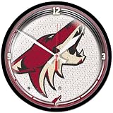 Phoenix Coyotes Round Clock
