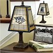 Nashville Predators Memory Company Art Glass Table Lamp NHL Hockey Fan Shop Sports Team Merchandise