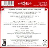 モーツァルト:「ゲーテの詩による歌曲集」 他 [Import] (Mozart; Beethoven; Schubert; Schumann; Wolf: Goethe-Lieder)