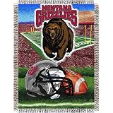 Montana Grizzlies NCAA Woven Tapestry Throw (Home Field Advantage) (48x60)