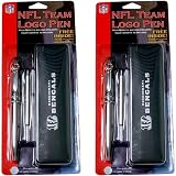 Pro Specialties Cincinnati Bengals Team Logo Fine Writing Pens (Set of 2)