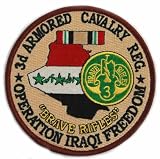 3rd Armored Cavalry Regiment Operation Iraqi Freedom Patch