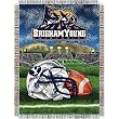 Brigham Young Cougars NCAA Woven Tapestry Throw (Home Field Advantage) (48x60")"