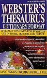 WEBSTERS THESAURUS 4 X 6-3/4 DESK