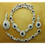 Platinum Sapphire and Diamond Necklace VAN CLEEF & ARPELS