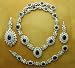 Platinum Sapphire and Diamond Necklace VAN CLEEF & ARPELS