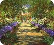 Monet Art La Jardin a Giverny Garden at Giverny MOUSE PAD