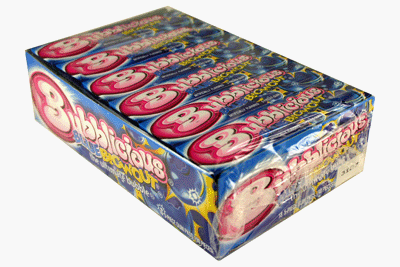 Bubblicious Blue Blowout 18 - 5 Piece Packs by Cadbury Adams