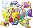 Anagram International Tropical Fish Cluster Foil Pack, 24"