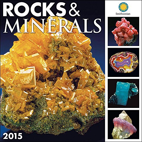 Rocks and Minerals Smithsonian Institution 2015 Wall Calendar