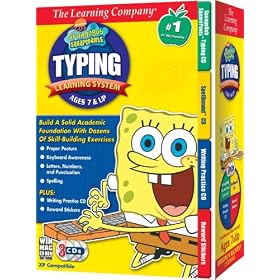 Spongebob Squarepants Typing Learning System 2007