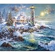 Lighthouse Merriment 550pc Jigsaw Puzzle by Nicky Boehme