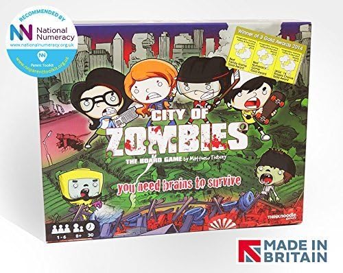 City of Zombies The Board Game by ThinkNoodle Games