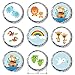 Noah's Ark Baby Shower Favor Stickers (324 Count)