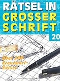 R&auml;tsel in gro&szlig;er Schrift 20: &uuml;ber 200 Kreuzwortr&auml;tsel - .