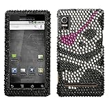 MyBat Motorola Droid 2 / Droid R2D2 Diamante Protector Cover - Skull