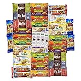 Healthy Bars & Snacks Variety Pack Bulk Sampler (40 Count)