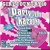 Party Tyme Karaoke - Girl Country 10 [8+8-song CD+G]
